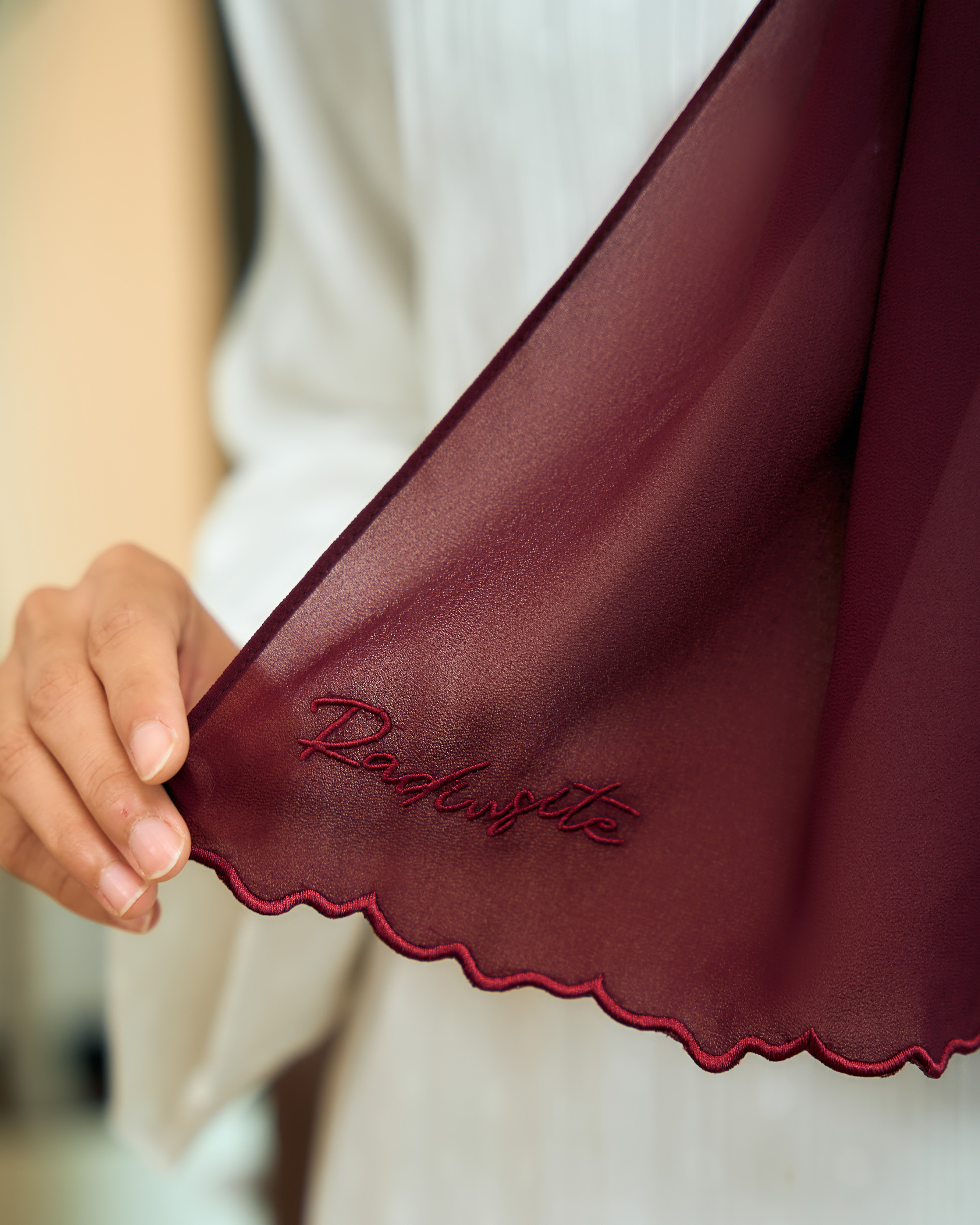 Erika Embroidered Shawl